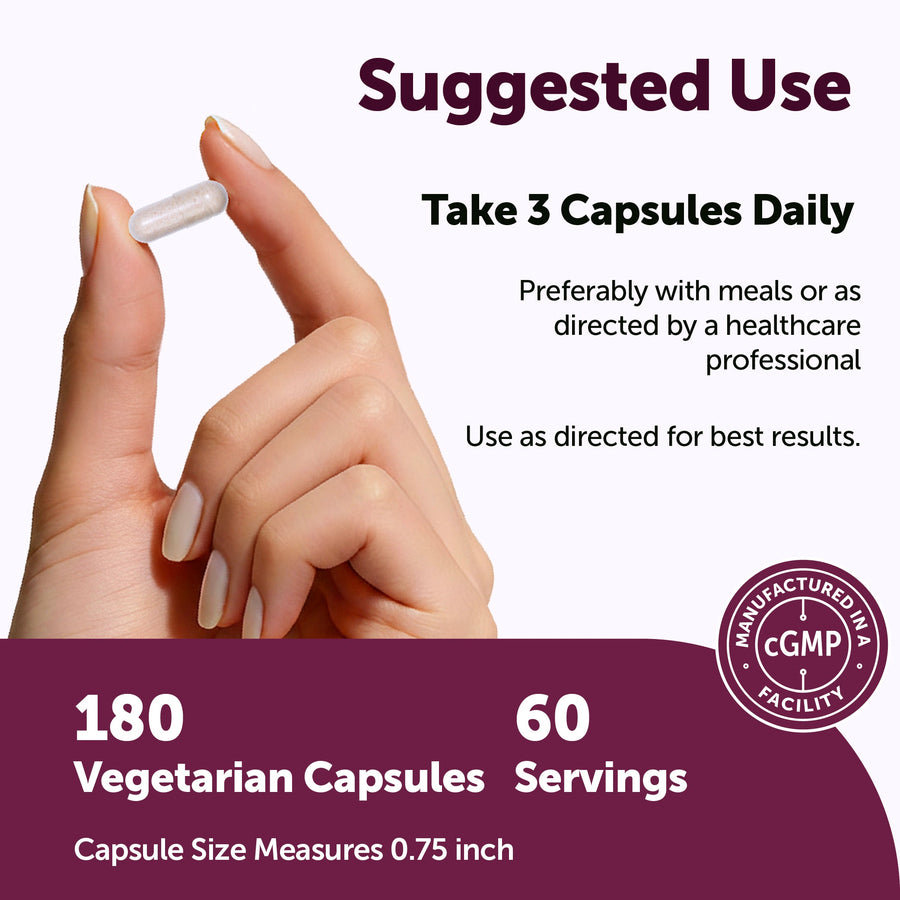 Micro Ingredients Liposomal NAD+ for Women Complex, 180 Veggie Capsules