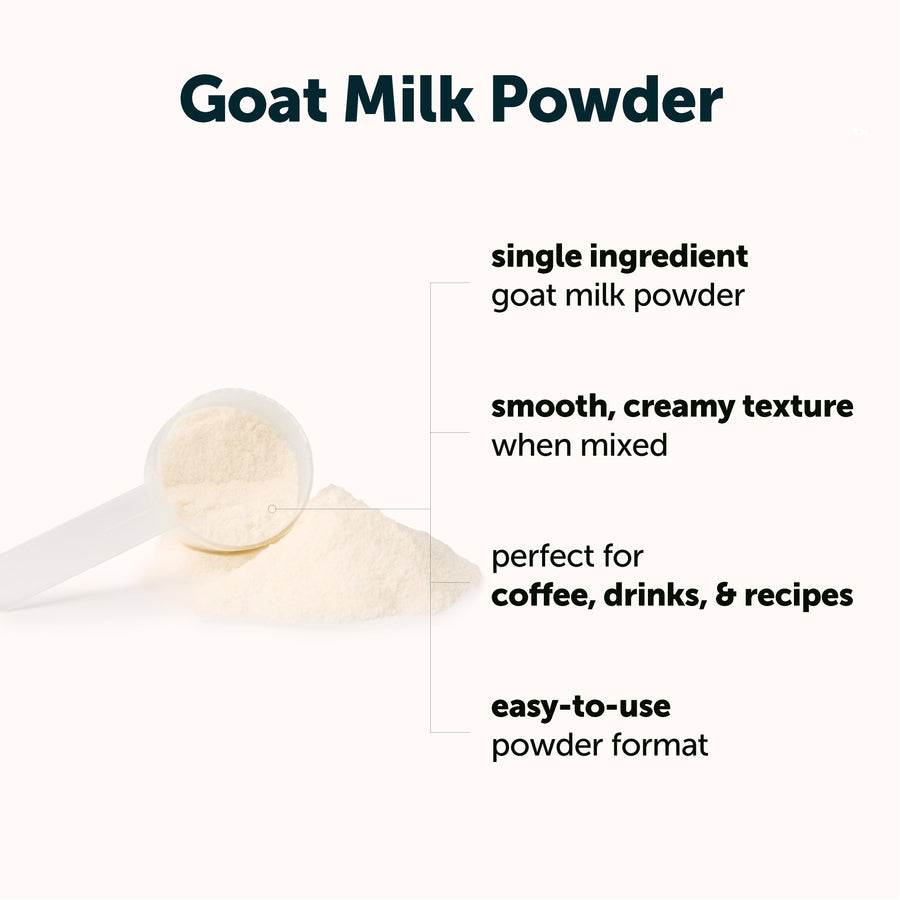 Micro Ingredients Goat Milk Powder, Rich in Protein, Calcium, & Probiotics
