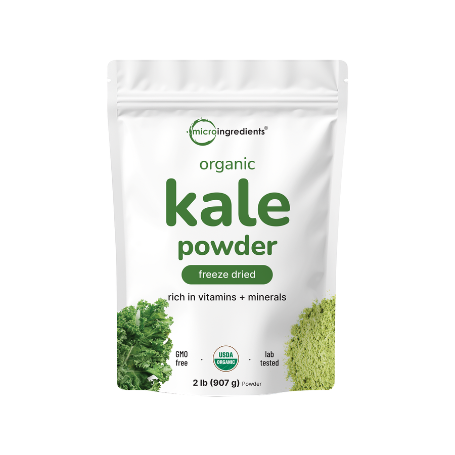 Micro Ingredients Organic Kale Powder, 2 Pounds