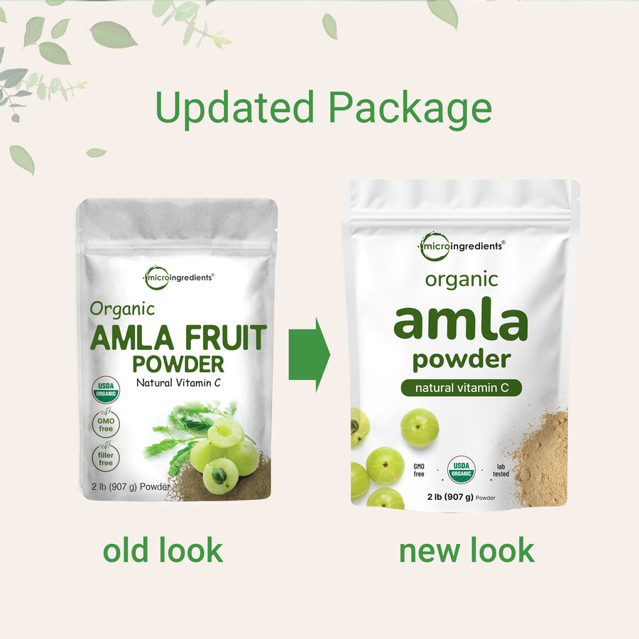 Micro Ingredients Organic Amla Powder, 2lb
