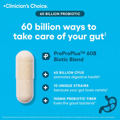 60 Billion Probiotic — Clinician's Choice
