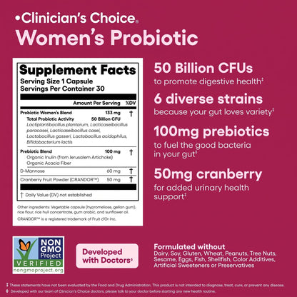 Women's Probiotic — Clinician's Choice
