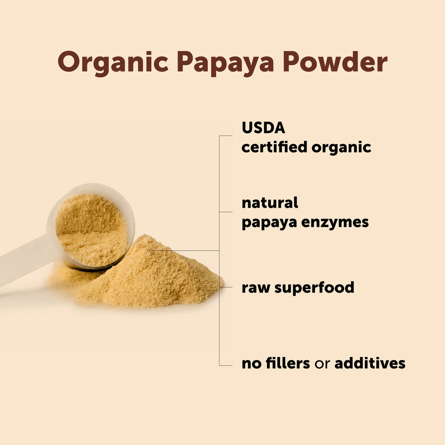 Micro Ingredients Organic Papaya Powder, 8 Ounce