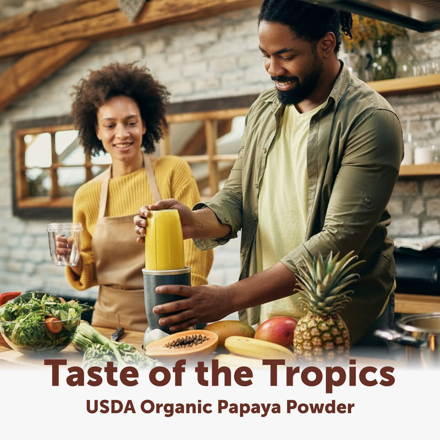 Micro Ingredients Organic Papaya Powder, 8 Ounce