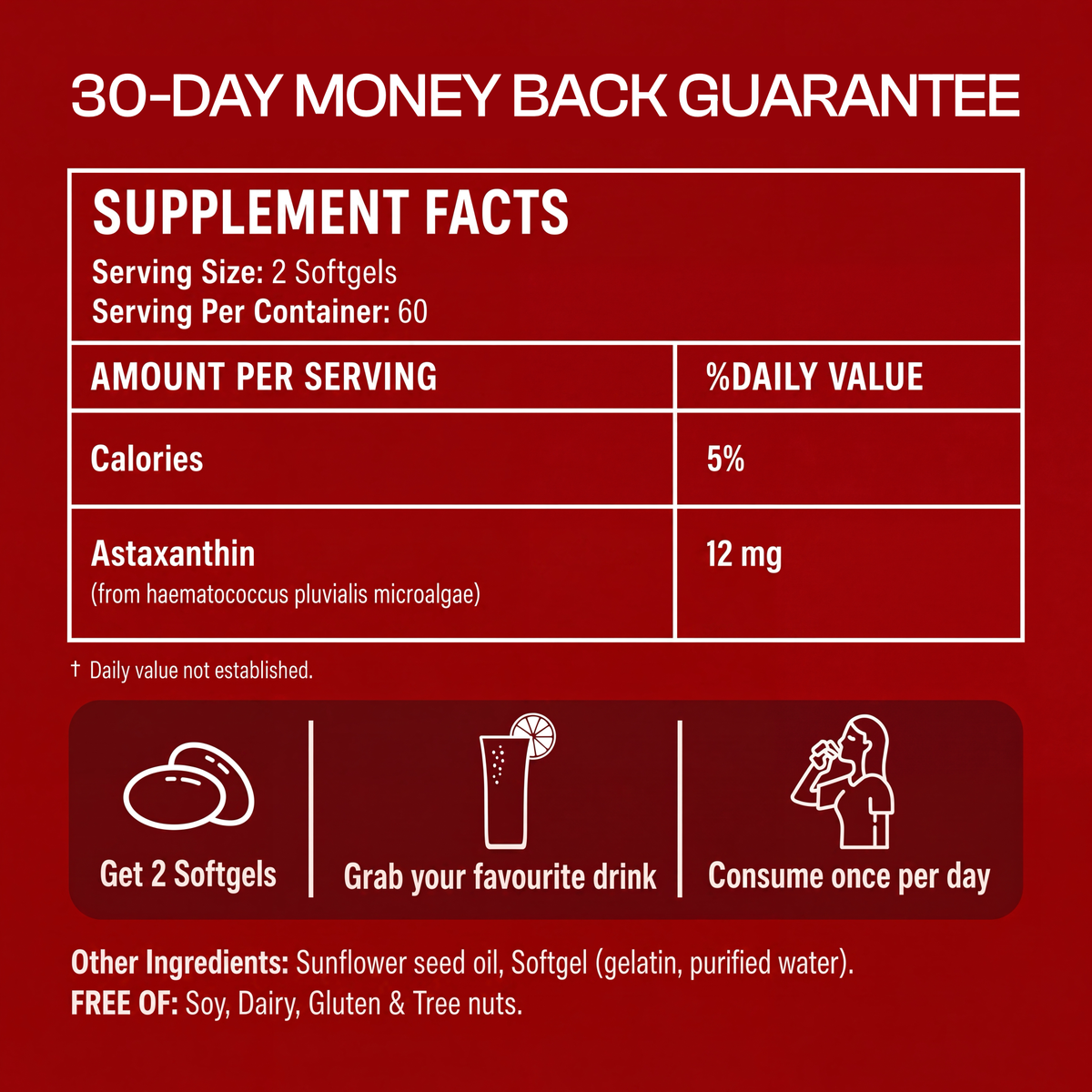 Alevia® - Astaxanthin Softgels