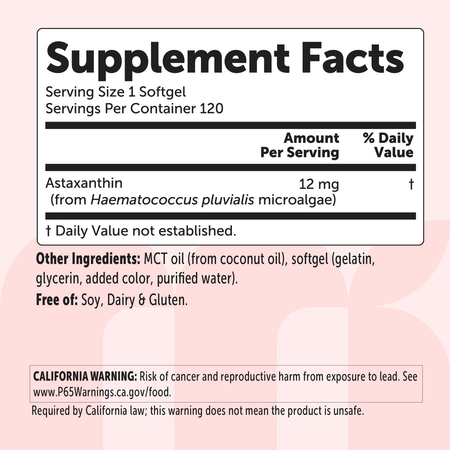 Brooke's Anti-Aging Bundle: Astaxanthin Softgels & NMN Complex