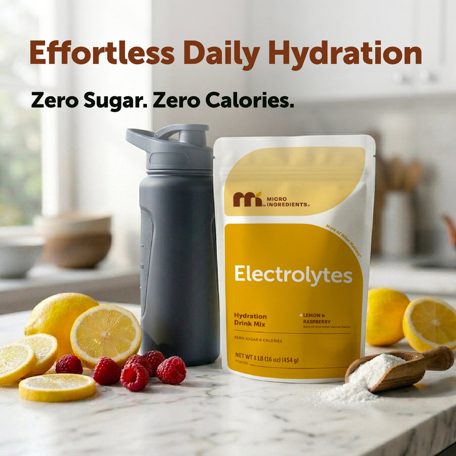 Micro Ingredients Hydration Electrolytes Powder, 1lb
