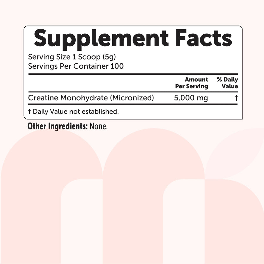 Micro Ingredients Micronized Creatine Monohydrate Powder - Unflavored