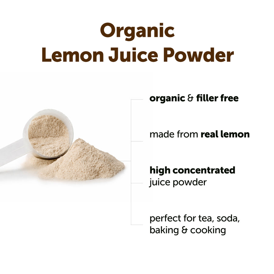 Micro Ingredients Organic Lemon Juice Powder