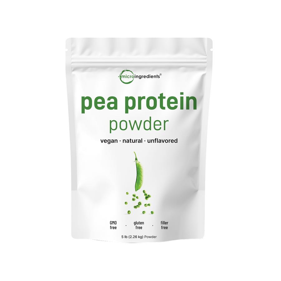 Micro Ingredients Pea Protein Powder, 5lb