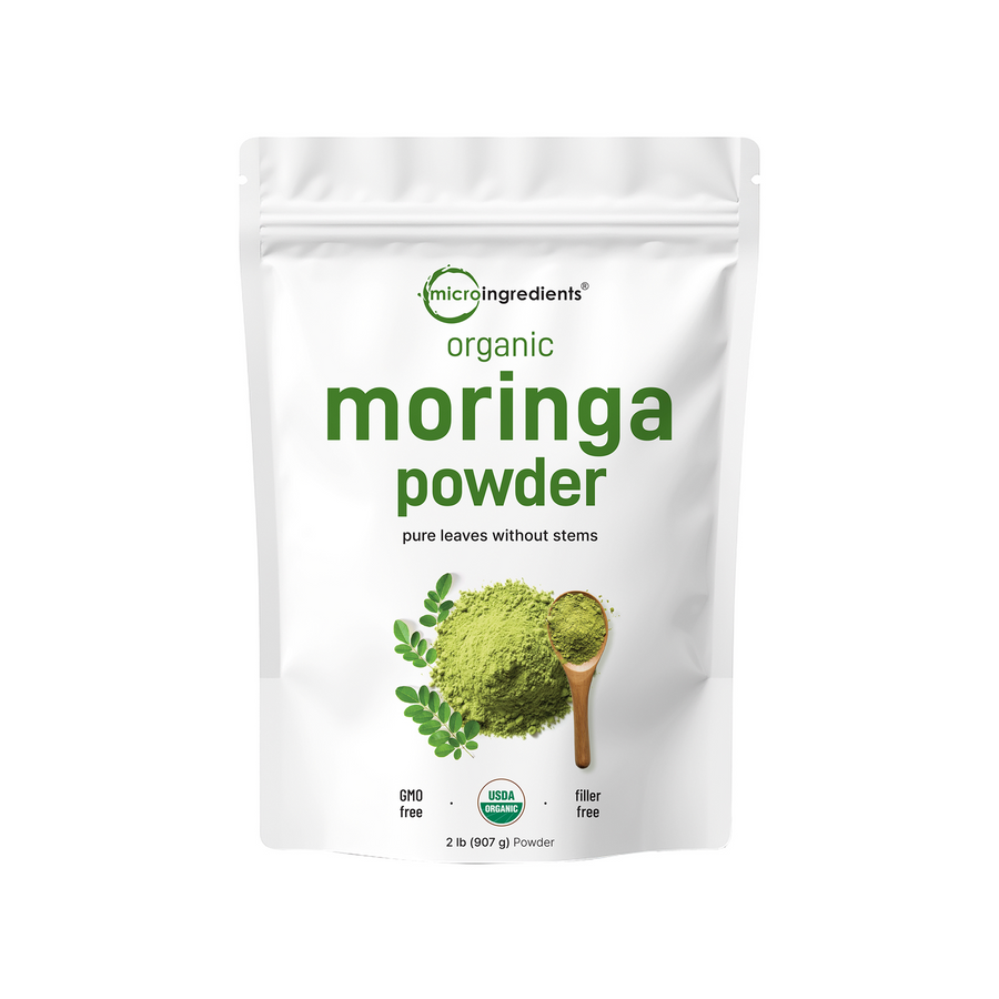 Micro Ingredients Organic Moringa Oleifera Leaf Powder